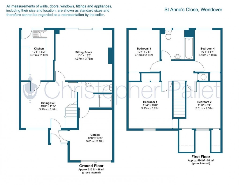 Floorplan for Wendover Town Centre