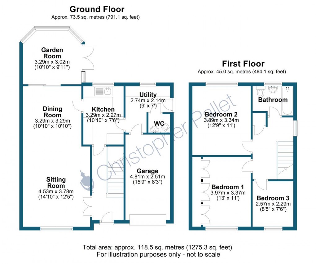 Floorplan for Bryants Acre, Wendover - NO CHAIN