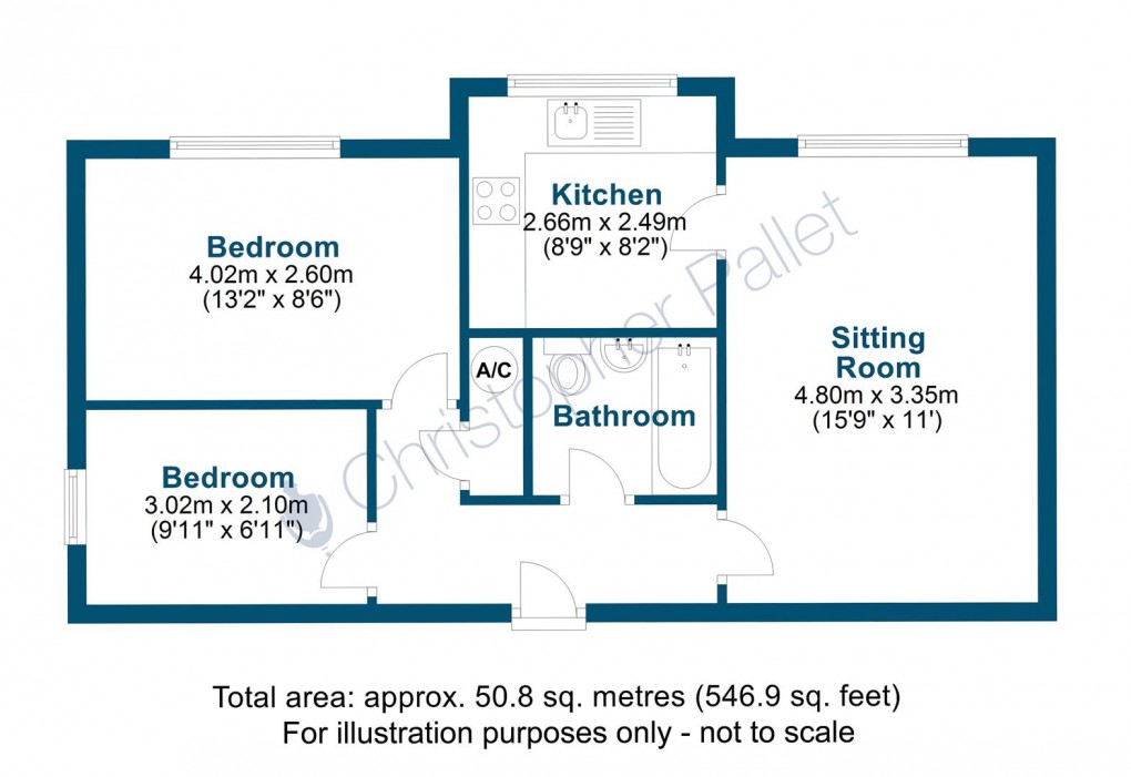 Floorplan for Wendover