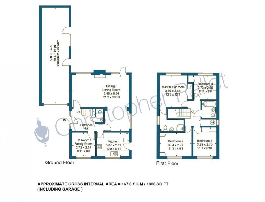 Floorplan for Detached Family Home