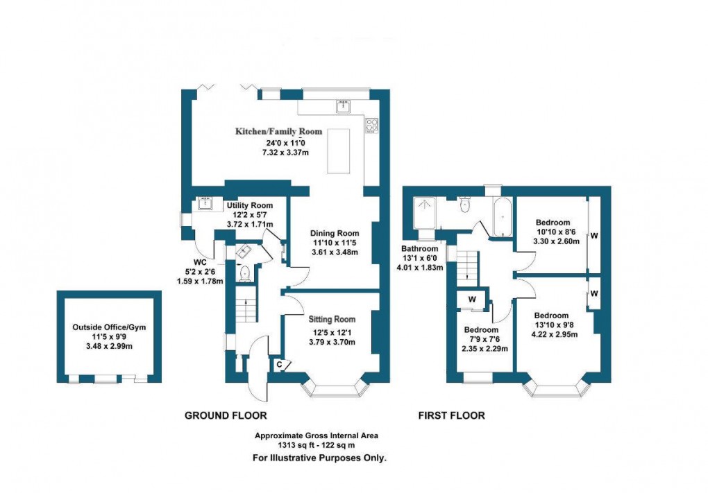 Floorplan for Tring Road, Aylesbury