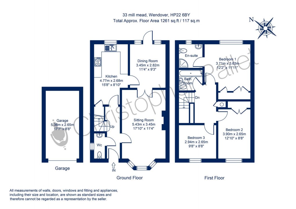 Floorplan for Central Wendover - Viewing Advised