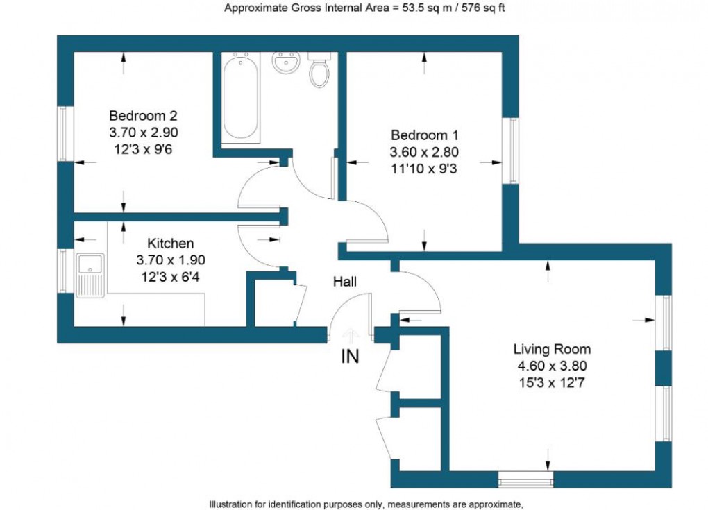 Floorplan for Wendover