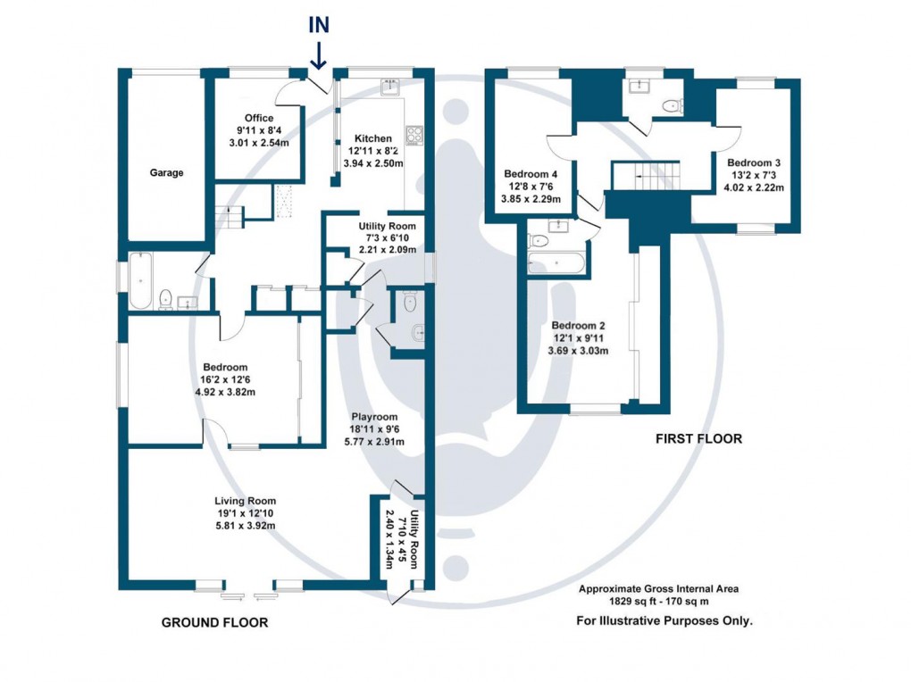 Floorplan for Halton Lane, Wendover