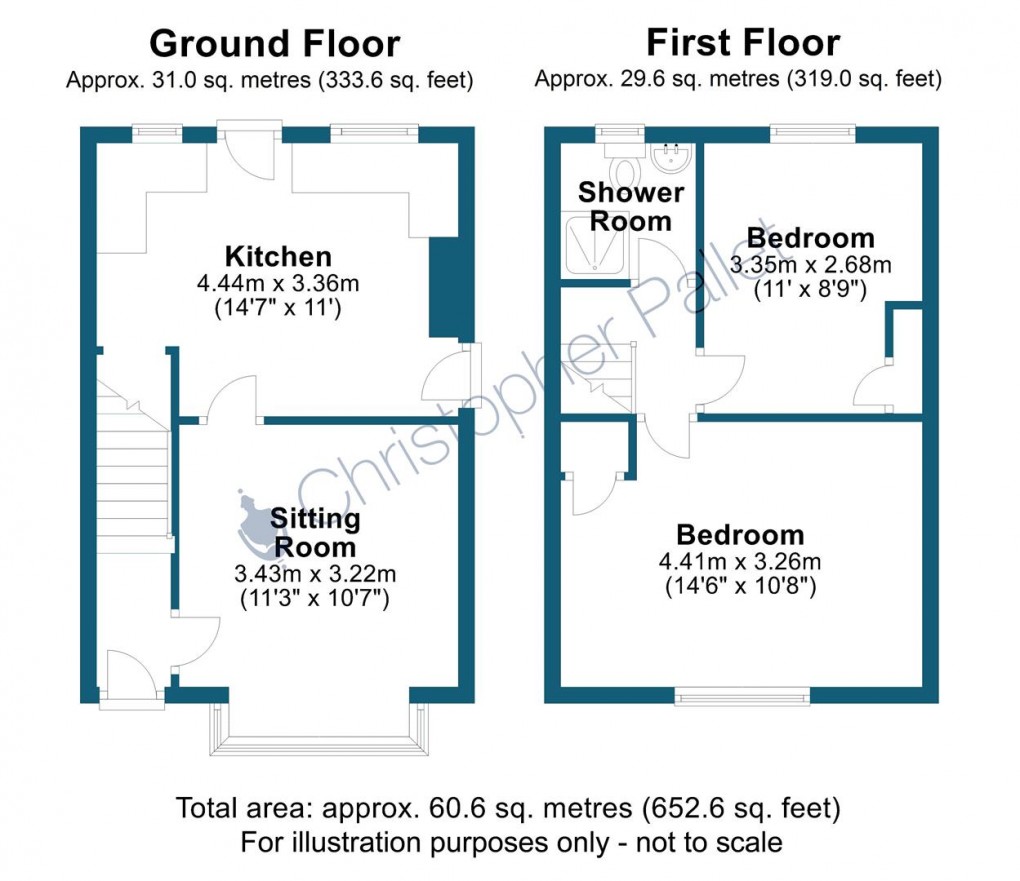 Floorplan for Carrington Crescent, Wendover