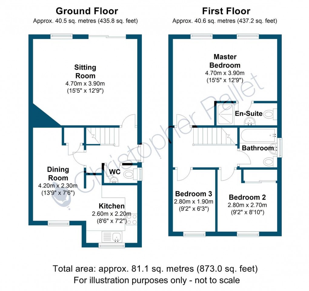 Floorplan for Perry street, Wendover