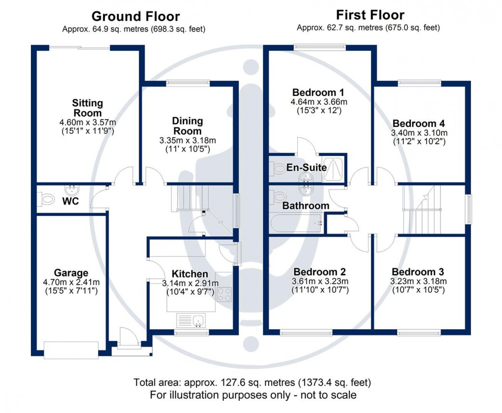 Floorplan for Chiltern Road, Wendover