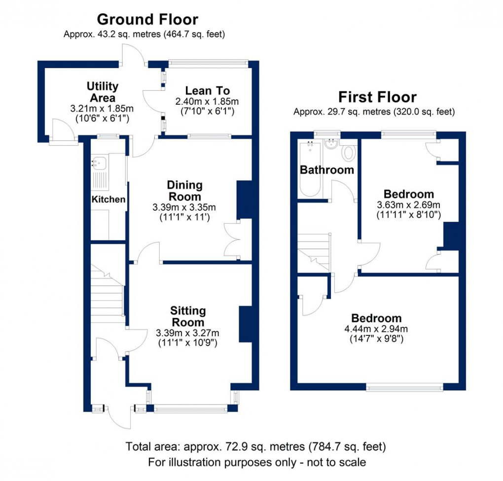 Floorplan for Castle Park Road, Wendover