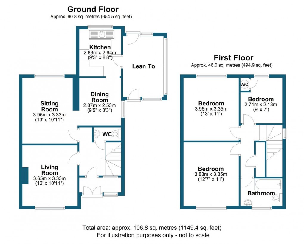 Floorplan for Stoke Mandeville Village