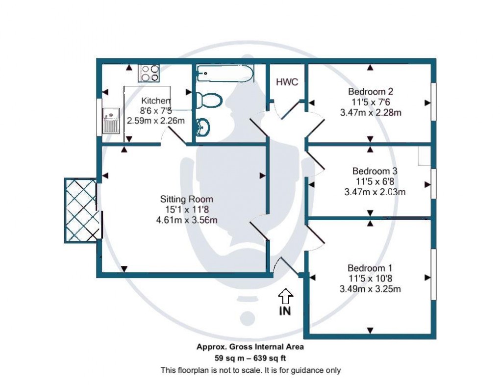 Floorplan for Swan Mews, Wharf Road, Wendover