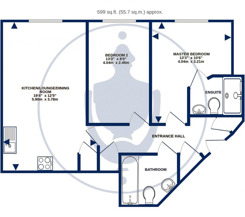 Floorplan for Scarlett Avenue, Wendover