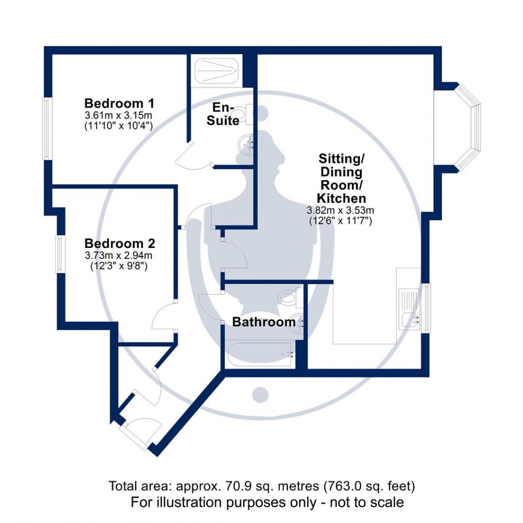 Floorplan for Scarlett Avenue, Wendover