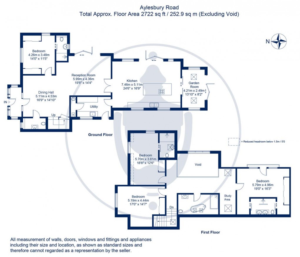 Floorplan for Completed in 2019 - No Chain - Aston Clinton