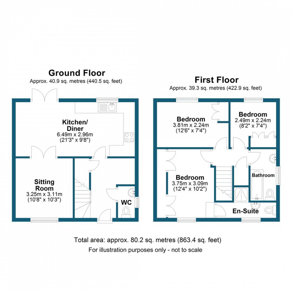 Floorplan for Wendover