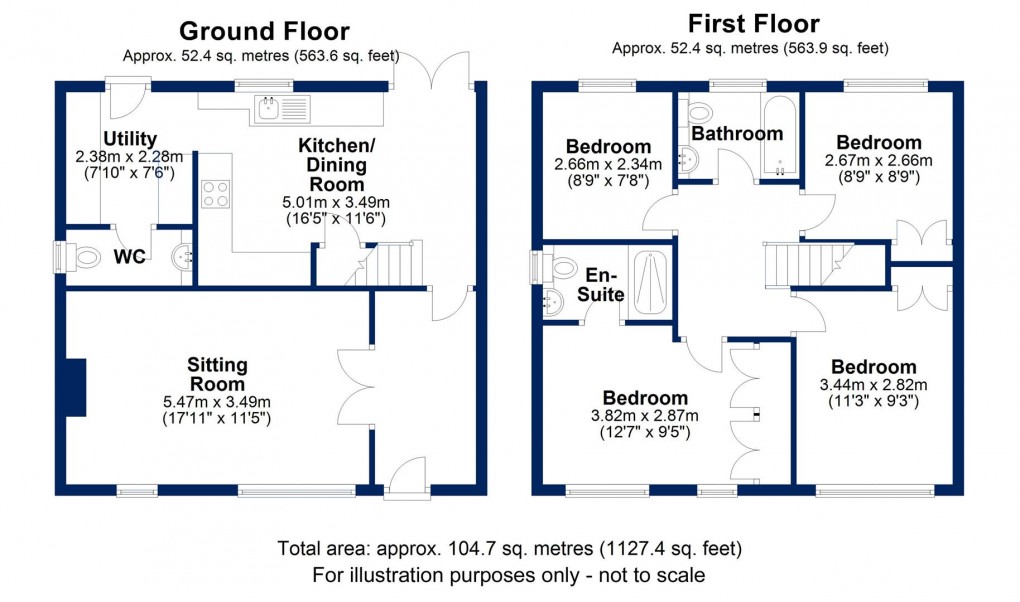 Floorplan for The Paddocks, Wendover