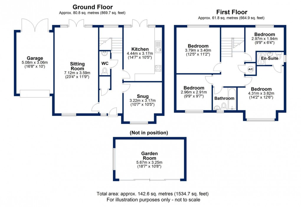 Floorplan for Stoke Mandeville